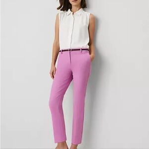 Ann Taylor Pink Ankle Pants